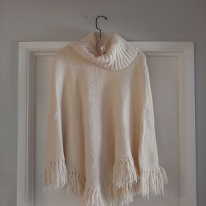 ann taylor loft poncho NWT